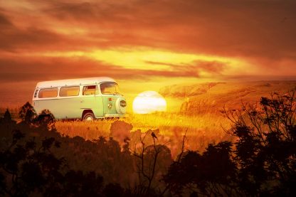 Vintage VW Camper Van Road Trip 05