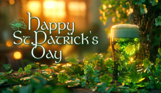 Happy St.Patrick's Day - Irish Beer Glass
